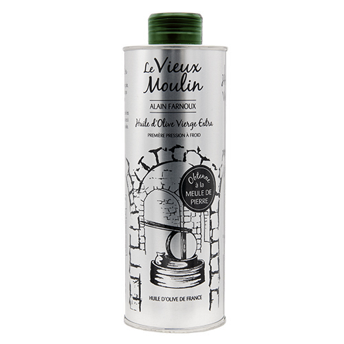 Bidon d’huile d’olive Vierge Extra « Vieux Moulin » 500 ml